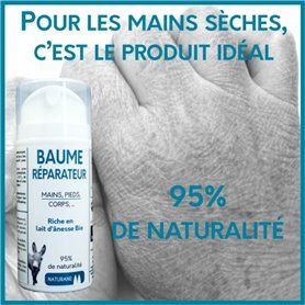 Balsamo riparatore con latte d'asina - 75 ml - 30% Naturane - 1