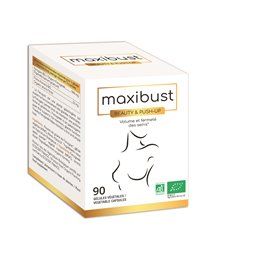 Maxibust Beauty & Push-Up Organic Capsules Volume and Firmness Tones the Bust Institut Claude Bell - 1